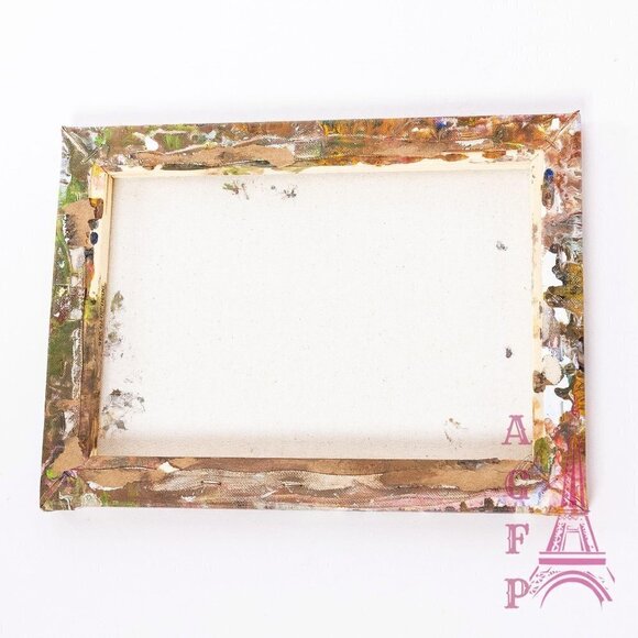 Abstract Art Acrylic pour small canvas painting wall home decor accent - Picture 6 of 6